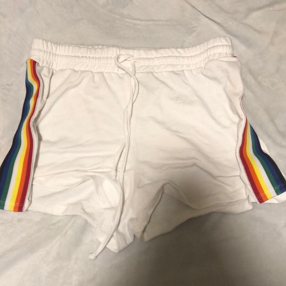 rainbow shorts
